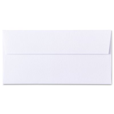 Enveloppe DL Conqueror Contour Diamond White  120 g/m²