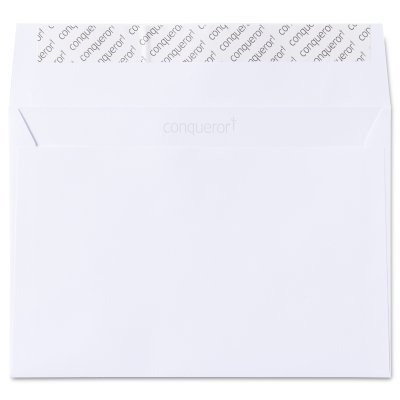 Enveloppe C5 Conqueror CX22 Blanc Diamant 120g/m² avec fenêtre