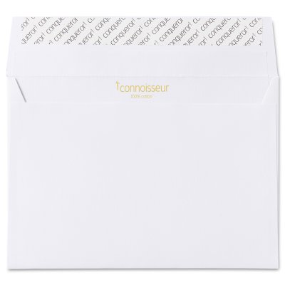 Enveloppe C5 Conqueror Connoisseur 100% Coton Blanc Coton 120 g/m²