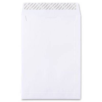 Pochette C4 Conqueror Wove Diamond white 120g/m² Boîte de 250 pièces