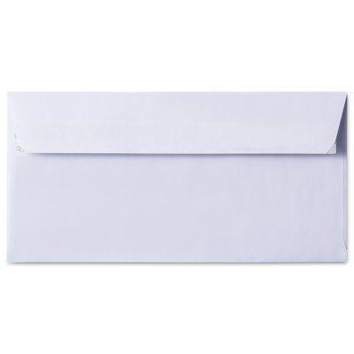 Enveloppe DL Blanche 90 g/m² avec fenêtre 35x100 mm - Antalis Prestige