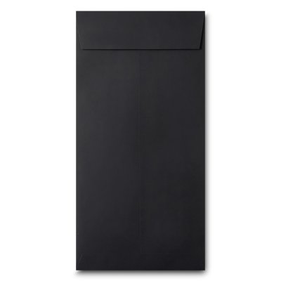 Pochette de création 156 mm x 310mm Curious Skin Noire 135g/m²