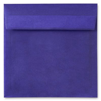 Enveloppe carrée 170 mm x 170 mm Curious Translucents Color Blue Print 100 g/m²