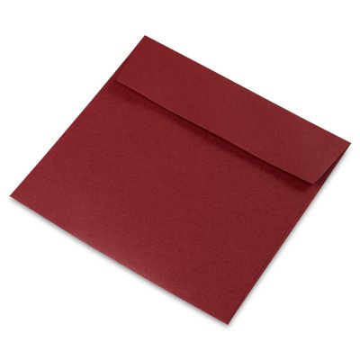 Enveloppe carrée - Curious Metallics - Red lacquer