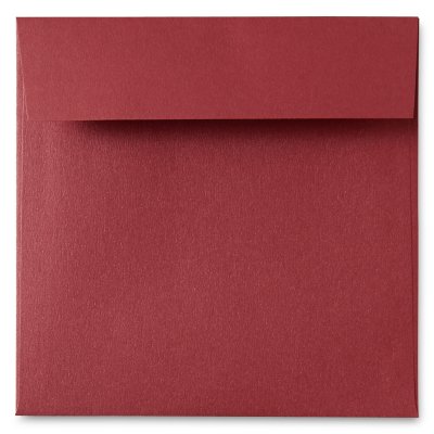 Enveloppe carrée - Curious Metallics - Red lacquer