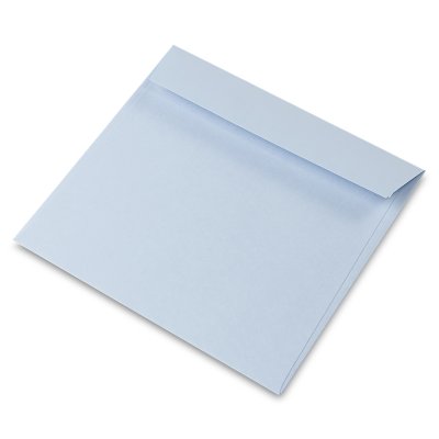Enveloppe de couleur s carrées 170 mm x 170 mm Pop'Set Virgin Pulp Bleuet 120 g/m²