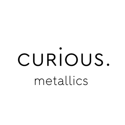 Logo Curious Metallics Envelopes