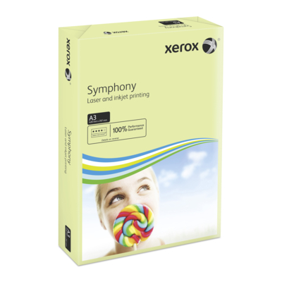 Papier Couleur A3 80g/m² Xerox Symphony Vert pastel 003R91955