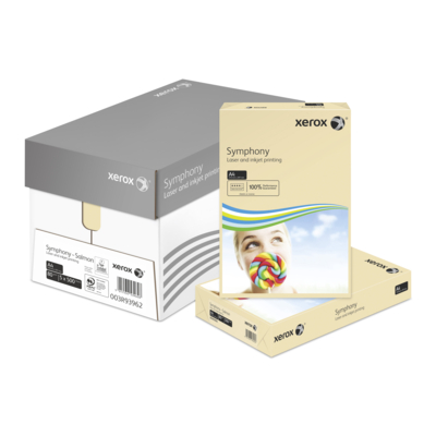 Papier Couleur A4 80g/m² Xerox Symphony Saumon pastel 003R93962