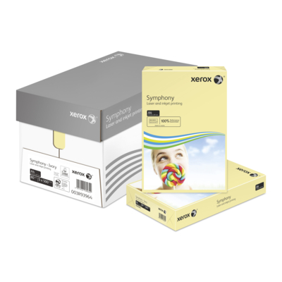 Papier Couleur A4 80g/m² Xerox Symphony Ivoire pastel 003R93964
