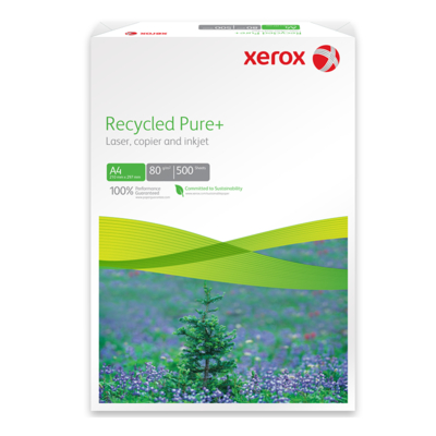Ramette de Papier A4 80g/m² Xerox Recycled Pure + Blanc 003R98756