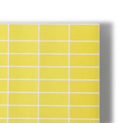 Auto-adhesifs Predecoupes couleur - Artac Maxi planche- etiquettes couleur- sans refente - Etiquette autocollante - Impression Offset - Antalis