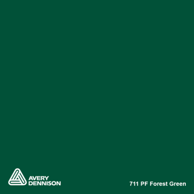 Avery 700 brillant 711 forest green adhésif permanent 1230 mm x 50 m(711/1.23)