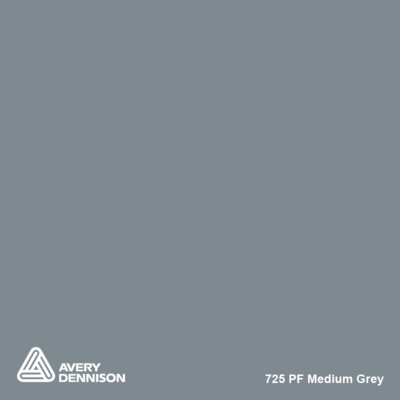 Avery 700 brillant 725 medium grey adhésif permanent 1230 mm x 50 m(725/1.23)