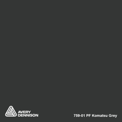 Avery 700 brillant 759-05 komatsu grey adhésif permanent 1230 mm x 50 m(759-05/1.23)