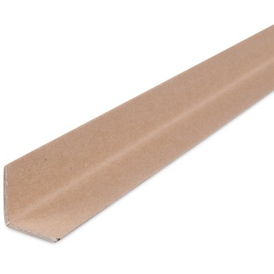 Cornieres carton ecru - Protection des angles - Feuillard - transport - palette - expedition - Antalis