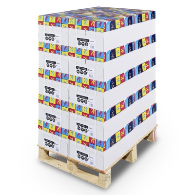 Papier Color Copy- blanc- legerement satine sans bois-ECF- Impression Laser couleur- A4 -A3- SRA3- 32X45 -Antalis