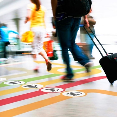 Avery DOL 5900 Floorgraphics -Film de lamination texturé pour les marquages au sol en intérieur