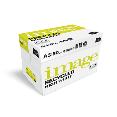 Ramette de Papier A3 80 g/m² Blanc Image BA Recycled HW