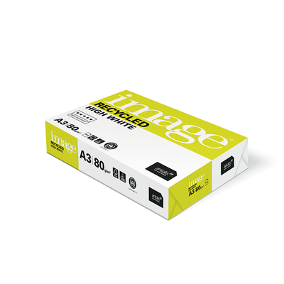 Ramette de Papier A3 80 g/m² Blanc Image BA Recycled HW