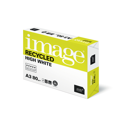 Ramette de Papier A3 80 g/m² Blanc Image BA Recycled HW