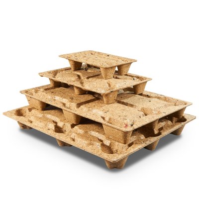 Palettes moulees- Palette moulee - emboitable - Gain de place - 250 kg a 600Kg de charge utile- Antalis