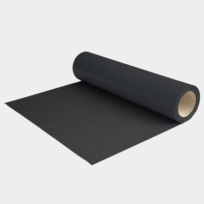 Carbon - Flex de decoupe polyurethane pour transfert a chaud - Effet Carbone- Chemica- Antalis