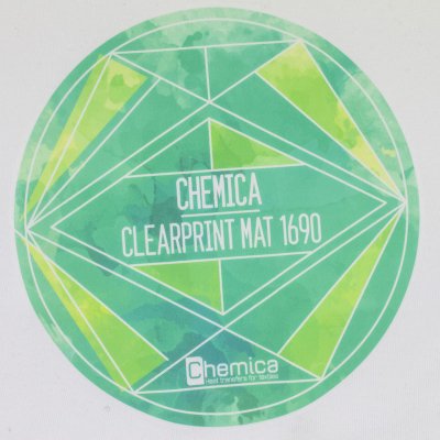 Clearprint Mat- Film imprimable transparent -mat - polyurethane -transfert a chaud sur textiles clairs -Chemica- Antalis