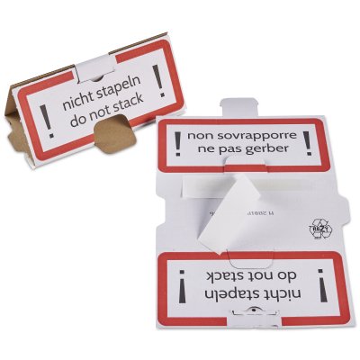 Cone anti gerbage; Master'in Performance;Affichage de signalisation; Protection des palettes ne devant pas être superposees; Antalis