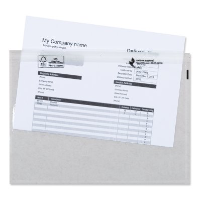Pochette porte-documents Master'in Access Transparent 245 mm x 330 mm