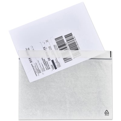 Pochette Porte;Document; Master'in Access; Pochette transparente adhesive d'expedition; Antalis