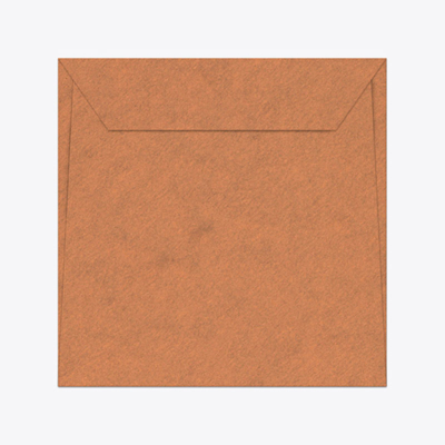 Enveloppe carrée 160 mm x 160 mm Curious Alchemy Copper (Cu) 120 g/m²