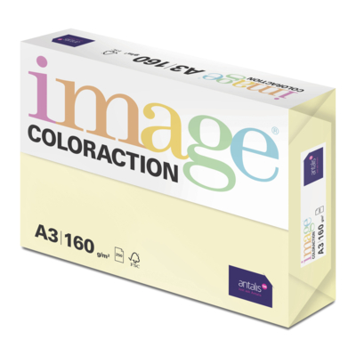 Papier Couleur A3 160 g/m² Image Coloraction Desert/Jaune