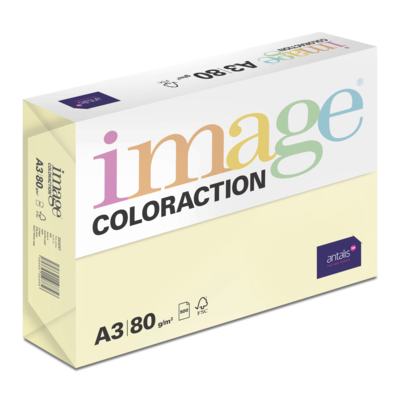 Papier Couleur A3 80 g/m² Image Coloraction Desert/Jaune
