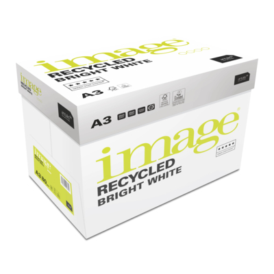 Image Recycled Bright White - Papier A4 et A3 100% recyclé Premium
