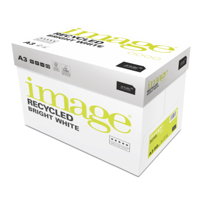 Image Recycled Bright White - Papier A4 et A3 100% recyclé Premium