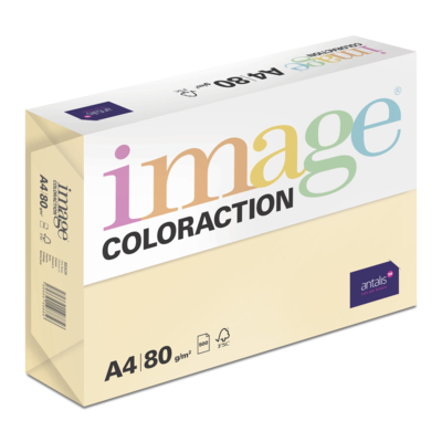Papier Couleur Sevilla/Jaune Soleil A4 80 g/m² Image Coloraction