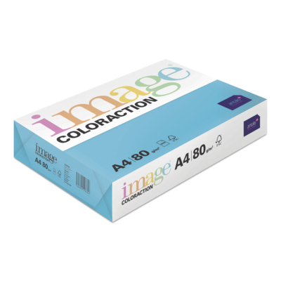 Papier Couleur Lisbon/Bleu Roi A4 80 g/m² Image Coloraction