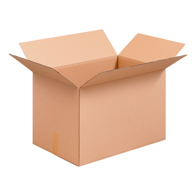 Caisse américaine simple cannelure 400504 ouverte