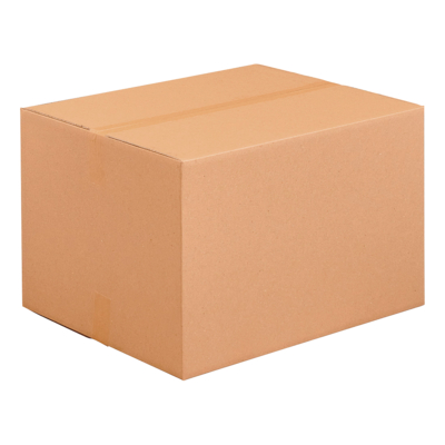 Caisse américaine simple cannelure 400505 fermée