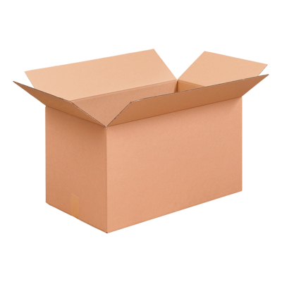 Caisse américaine simple cannelure 400507 ouverte