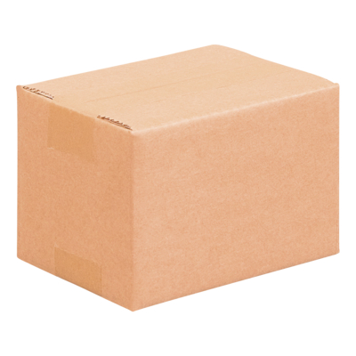 Caisse américaine double cannelure 400405 fermée