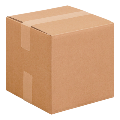 Caisse américaine double cannelure 400409 fermée