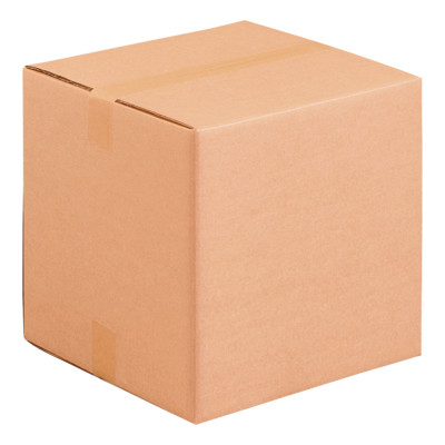 Caisse américaine double cannelure 400415 fermée