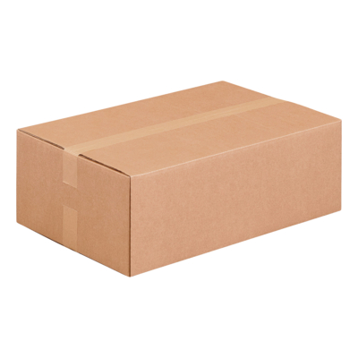 Caisse américaine double cannelure 400427 fermée
