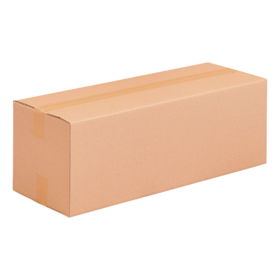 Caisse américaine double cannelure 400552 fermée
