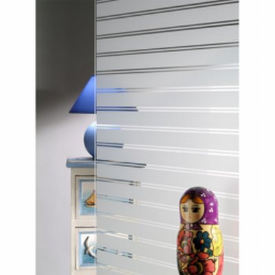 Photo produit Film Dépoli Motif bandes 30/3 mm PET (INT230)