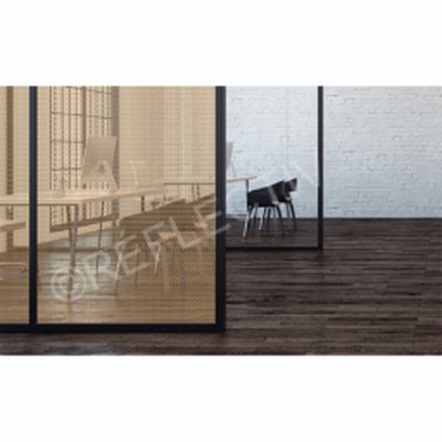 Photo produit Film Or Motif tressage géométrique PET (INT380)