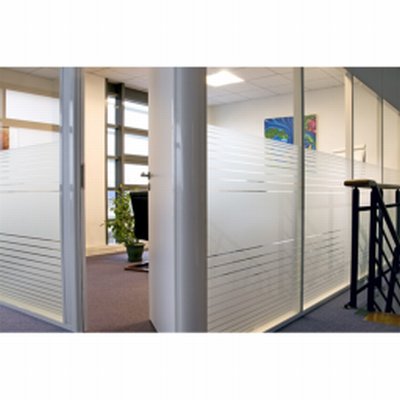 Reflectiv INT560 - Film vitrage Lignes aléatoires dépolies