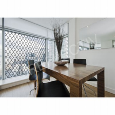 Photo produit Film Noir Motif effet vitrail étain PET (INT782)